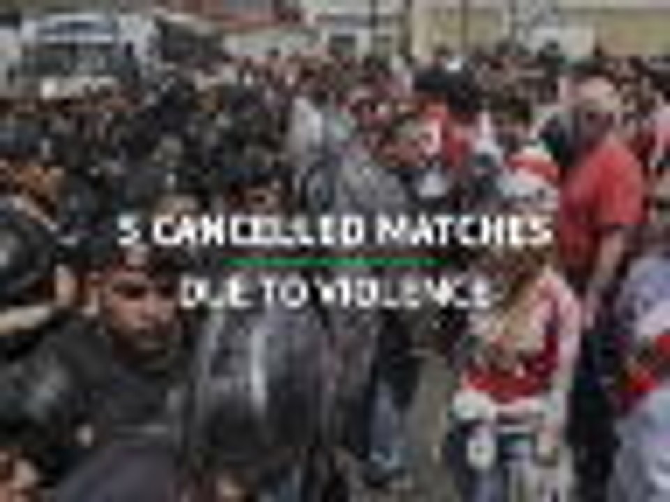 5 sporting events cancelled due to violence فيديو Dailymotion
