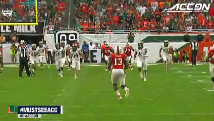 Pittsburgh vs Miami Football Highlights (2018)