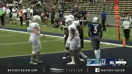 Old Dominion vs. Rice Football Highlights (2018)