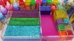 Kinetic Sand Slime Toad House DIY Learn Colors Glitter Mix Surprise Eggs Toys