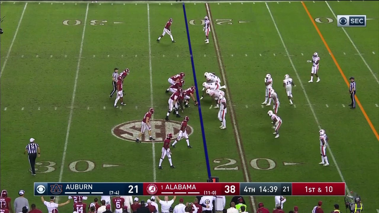 Tua Tagovailoa Connects With Henry Ruggs III in Iron Bowl video Dailymotion