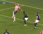 De Jong scores Ronaldo-like bicycle kick goal for PSV
