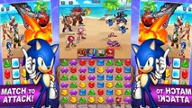 Sega Heroes Unlocked Knuckles Sonic The Hedehog Gameplay