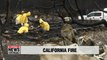 California wildfire 95% contained thanks to rain; flash flood watch in effect