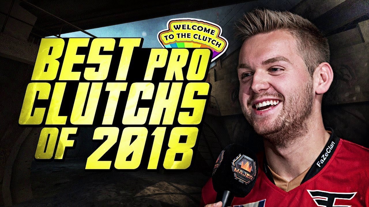 BEST PRO CLUTCHES OF 2018! #CSGO