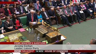 Prime Minister's Questions 14.11.18