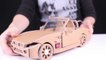 How to make RC Car(BMW Z4) - Amazing Cardboard DIY