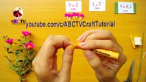 ABC TV   How To Make Portulaca Grandiflora Paper Flower From Crepe Paper - Craft Tutorial