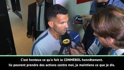 Libertadores - Tevez : "la CONMEBOL est honteuse !"