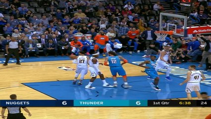 Denver Nuggets at Oklahoma City Thunder Recap Raw