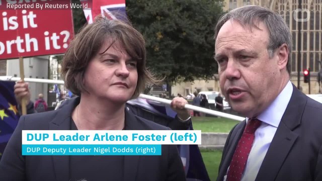 Northern Irish Democratic Unionist Leaders Voice Support For Gibraltor's Brexit