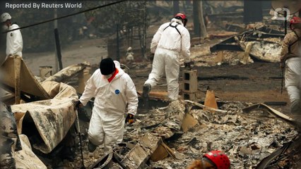 More Rain Helps Put Out California Fires, But Raises Landslide Risk