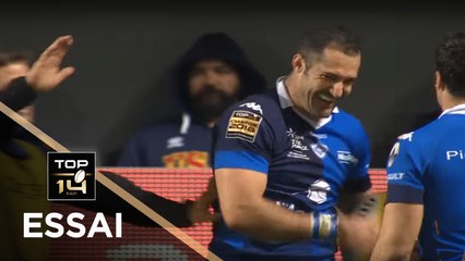 TOP 14 - Essai Scott SPEDDING (CO) - Perpignan - Castres - J10 - Saison 2018/2019