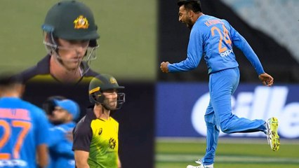 India VS Australia 3rs Test: Krunal Pandya is on Fire, Removes Maxwell, McDermott | वनइंडिया हिंदी