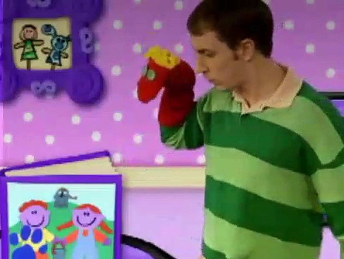 Blue S Clues S04 E27 Puppets Video Dailymotion