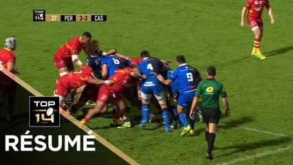 TOP 14 - Résumé Perpignan-Castres: 12-16 - J10 - Saison 2018/2019