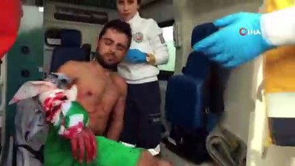 Amatör maçta kavga: Yaralanan 1 oyuncu hastaneye kaldırıldı