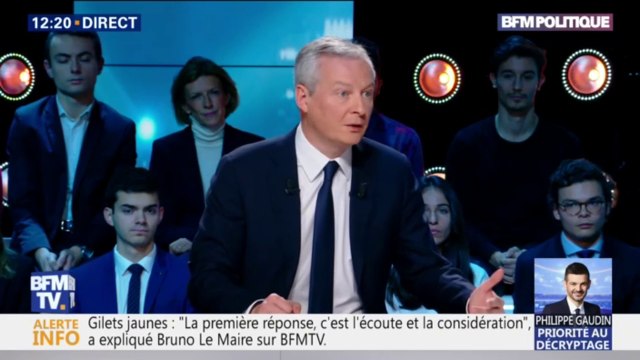 Carburants: pour Bruno Le Maire, la France doit se libérer des énergies fossiles pour ne pas être le jouet des négociations entre Trump et l'Opep
