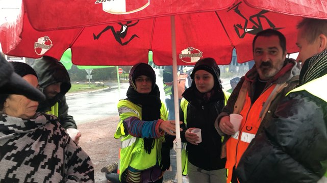 D’irréductibles Gilets jaunes à l’Océane ce dimanche