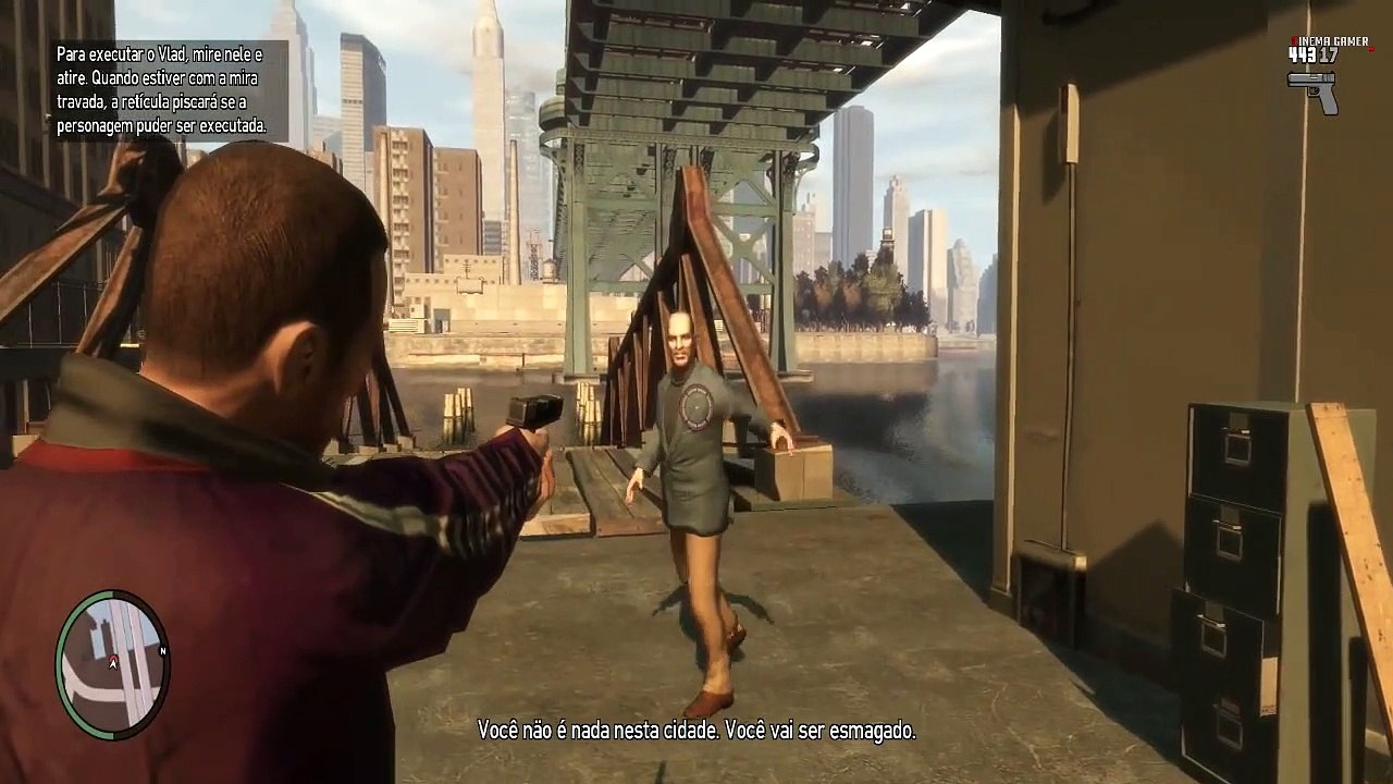 GTA IV   O FILME    #3   CINEMA GAMER
