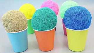 Surprise Eggs Play Doh Ice Cream Colors Glitter Clay Disney Cars, Thomas Toys