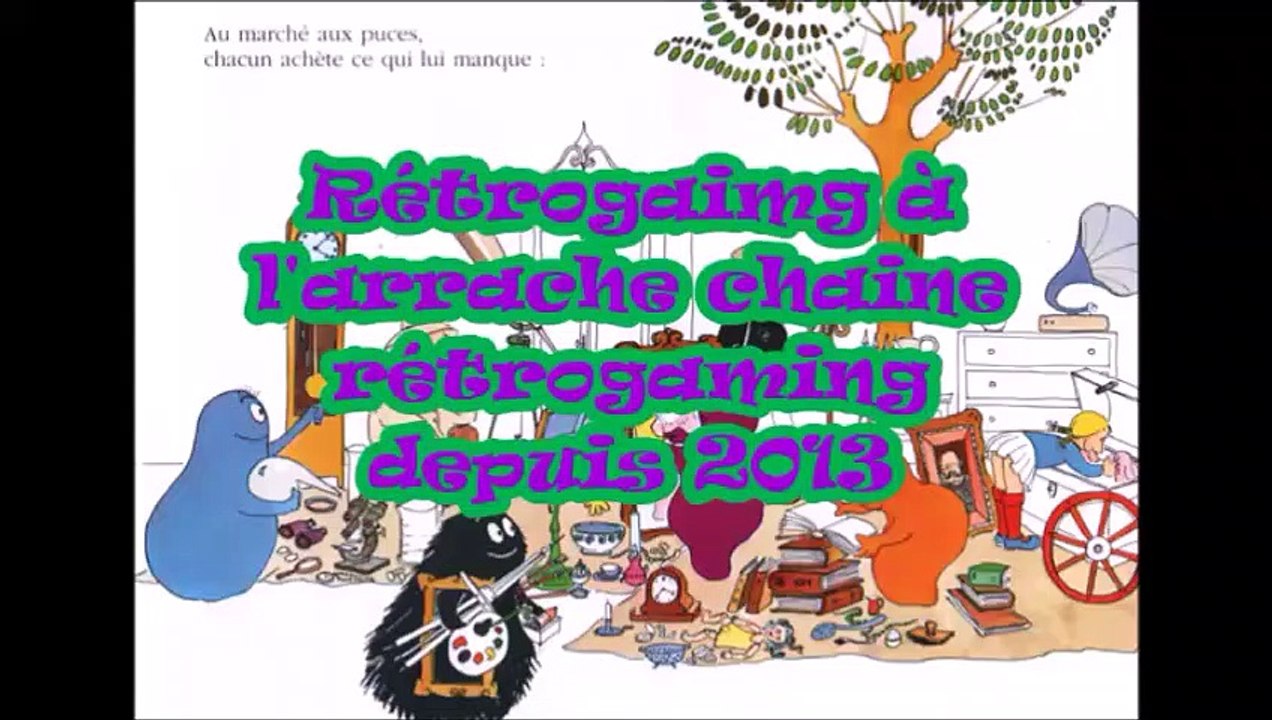 VIDE GRENIER 4 Novembre 2018  jeux video, BD, DVD, Toys chaine Rétrogaming à l'arrache