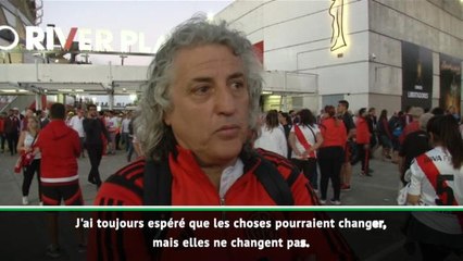 Les supporters de River Plate comdamnent le comportement de 300 énergumènes!