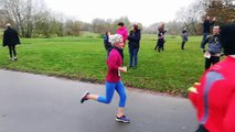 Téléthon de Wavrin 2018 - arrivée de Stéphanie - 10 kms