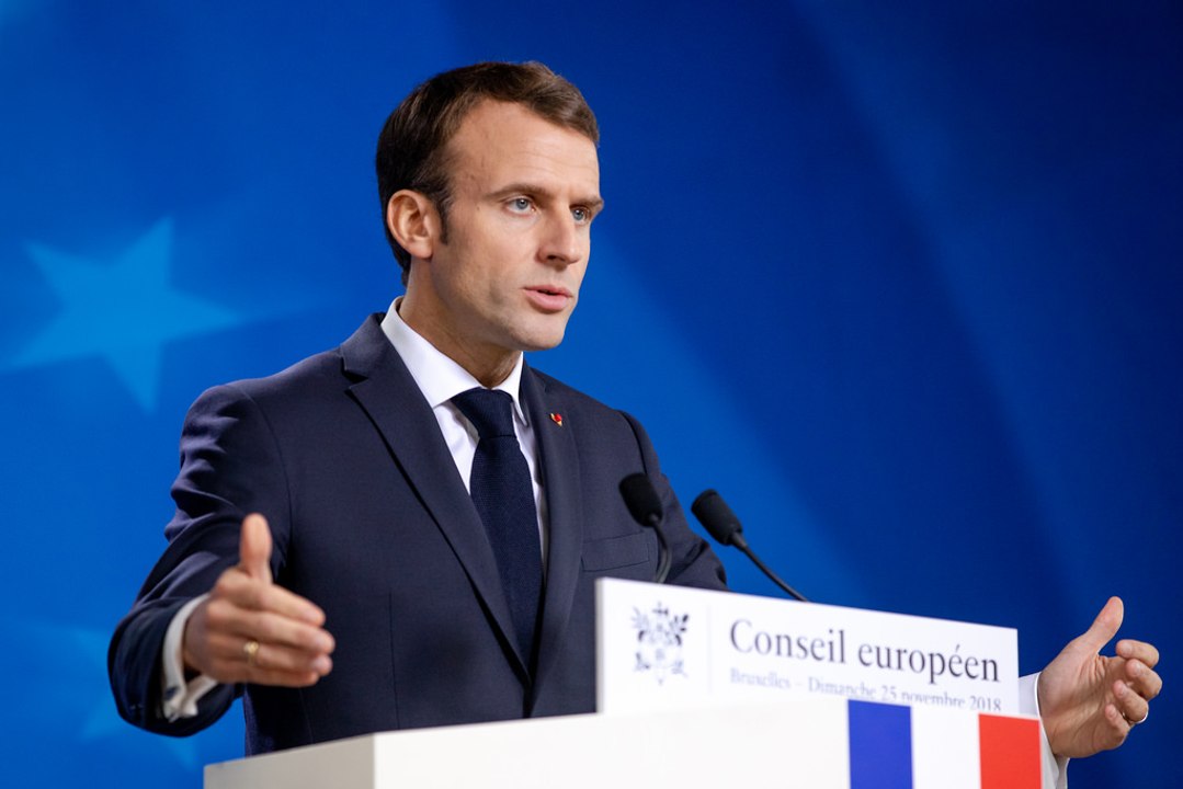 Conférence de presse du Président de la République Emmanuel Macron au sommet extraordinaire sur le Brexit