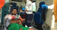 Amatör Maçta Kavga Çıktı, Yaralanan 1 Oyuncu Hastaneye Kaldırıldı