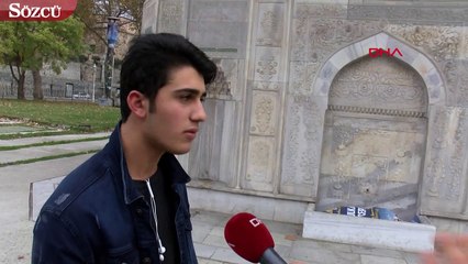 İstanbul’un en büyük üçüncü çeşmesi evsizlerin yatağı oldu