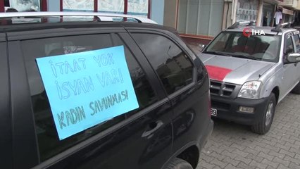 Hopalı Kadınlar Kadına Şiddete Karşı Yürüdü