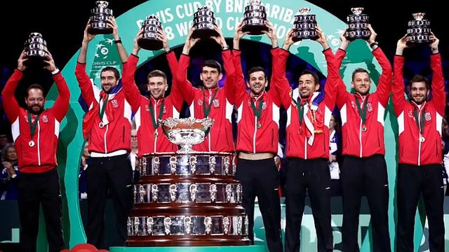 Tennis: la Croazia vince la Coppa Davis 2018, battuta la Francia