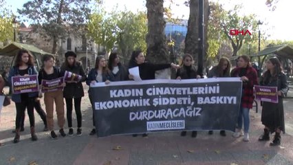 Gaziantep'te Kadına Şiddete Basın Açıklamalı Tepki