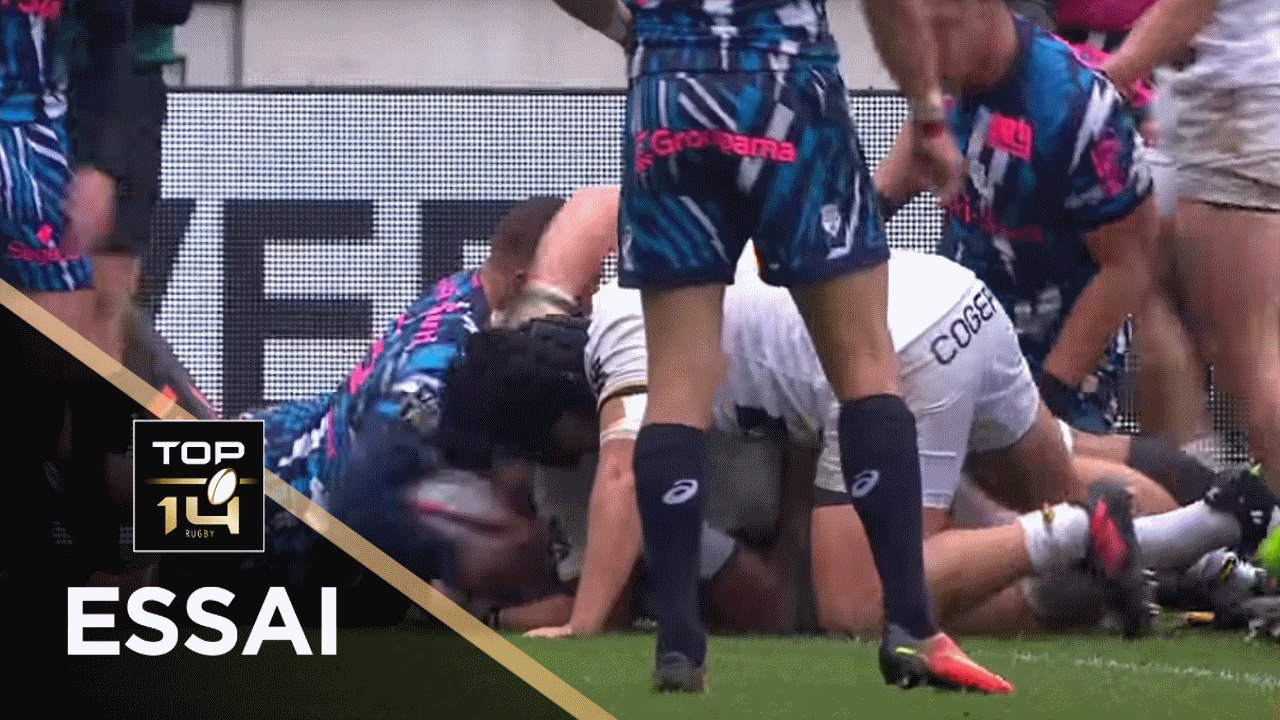 TOP 14 - Essai Jean-Charles ORIOLI (SR) - Paris - La Rochelle - J10 - Saison 2018/2019