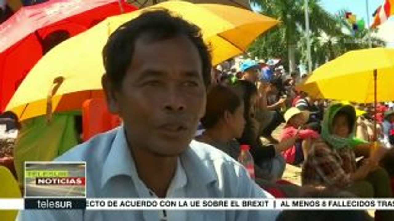 Camboya: Celebran Festival del Agua en Nom Pen