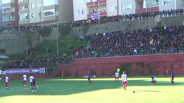 Bölgesel Amatör Lig Maçında Arbede - Zonguldak