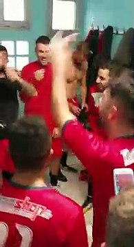 R2:7ème J: C'est la fête dans les vestiaires de Martigues sud.