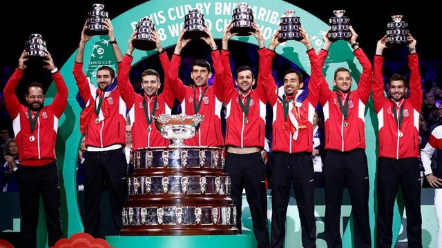 جام دیویس؛ کروات ها انتقام جام جهانی را از فرانسه در زمین تنیس گرفتند