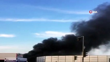 - Fabrikada korkutan yangın