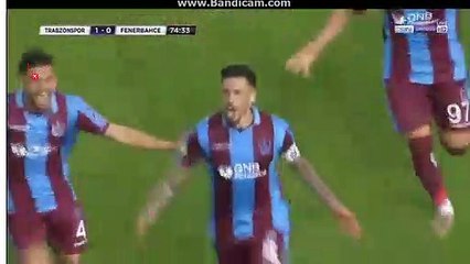 SOSA     Goal HD Trabzonspor 2 - 0	Fenerbahce 25-11-2018