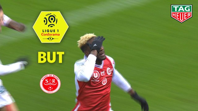 But Boulaye DIA (68ème) / Stade de Reims - EA Guingamp - (2-1) - (REIMS-EAG) / 2018-19