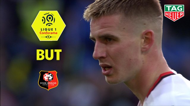 But Benjamin BOURIGEAUD (71ème pen) / Montpellier Hérault SC - Stade Rennais FC - (2-2) - (MHSC-SRFC) / 2018-19