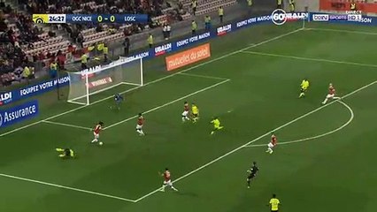 Nice 2-0 Lille - les Buts - 25.11.2018