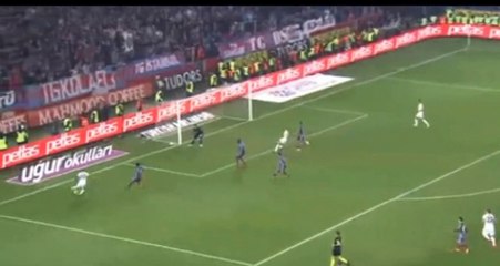 Michael Frey Goal - Trabzonspor vs Fenerbahçe  2-1  25.11.2018 (HD)