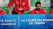 Coupe Davis 2018 - France-Croatie - Marin Cilic et Zeljko Krajan : 