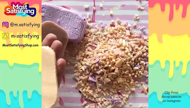 Soap Cutting! Soap Crushing! (no talking) Satisfying ASMR Video 2018! #78