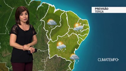 Previsão Nordeste – Interior tem mais chuva