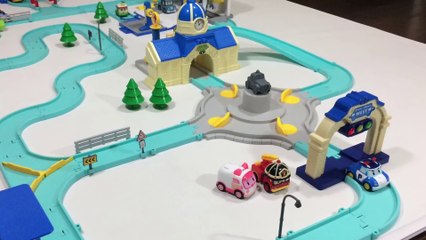 Robocar Poli Smart Vehicle Deluxe Playset w Auto Roy and Auto Amber 로보카 폴리 || Keith's Toy Box