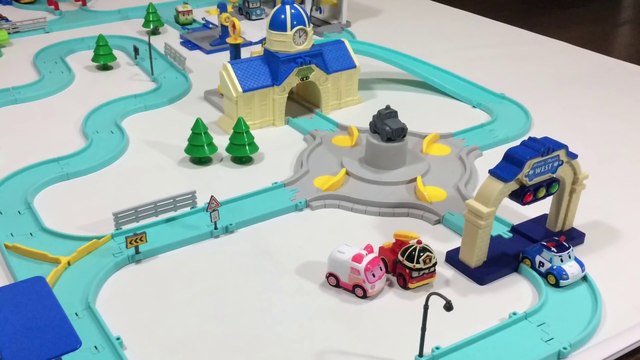 Robocar Poli Smart Vehicle Deluxe Playset w Auto Roy and Auto Amber 로보카 폴리 || Keith's Toy Box